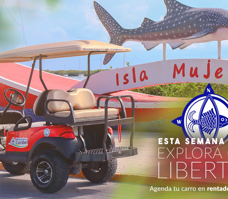 🚗 Alquilar carrito de golf en Isla Mujeres: El mejor precio de la Isla