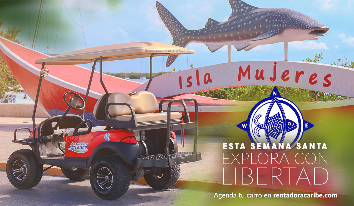 🚗 Alquilar carrito de golf en Isla Mujeres: El mejor precio de la Isla