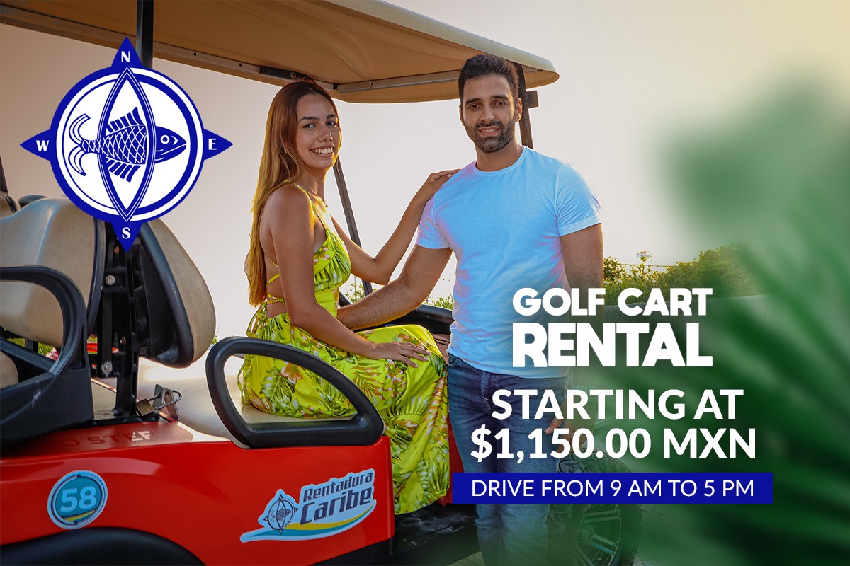 Dónde reservar un carrito de golf en Isla Mujeres