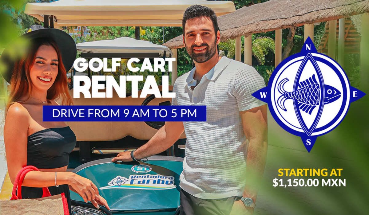 Renta de carrito de golf en Isla Mujeres económicos