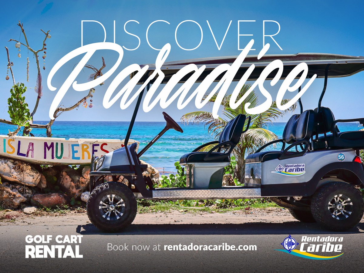 Why golf carts are the best option for weddings in Isla Mujeres