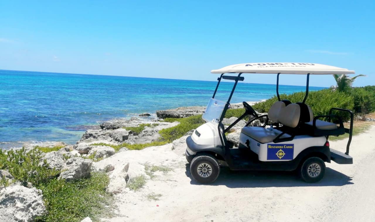 Renta de Carritos de Golf en Isla Mujeres
