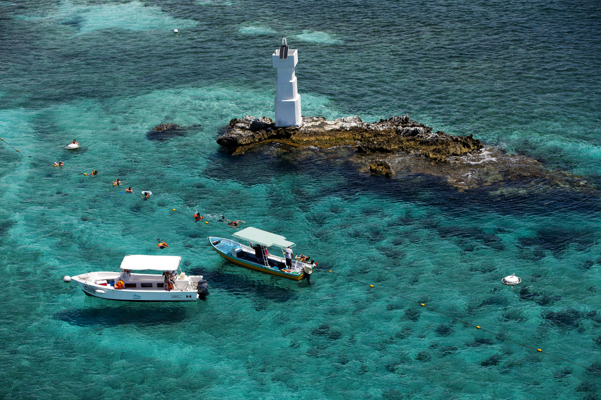 Pueblo pesquero Isla Mujeres