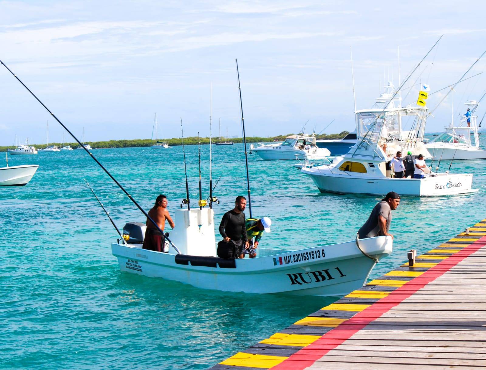 torneo de pesca en Isla Mujeres