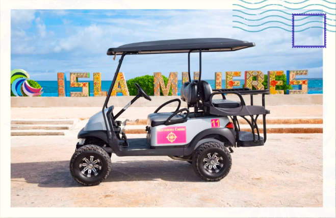 Reservas de carritos de golf en Isla mujeres